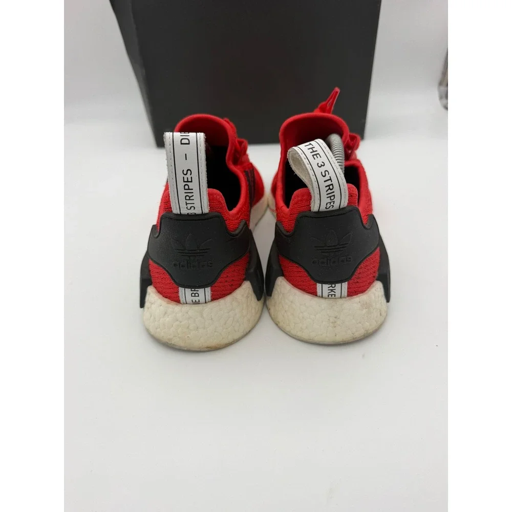 Adidas NMD_R1 Lush Red Black Mens Running Shoes BB2885 Size 10 OG Box